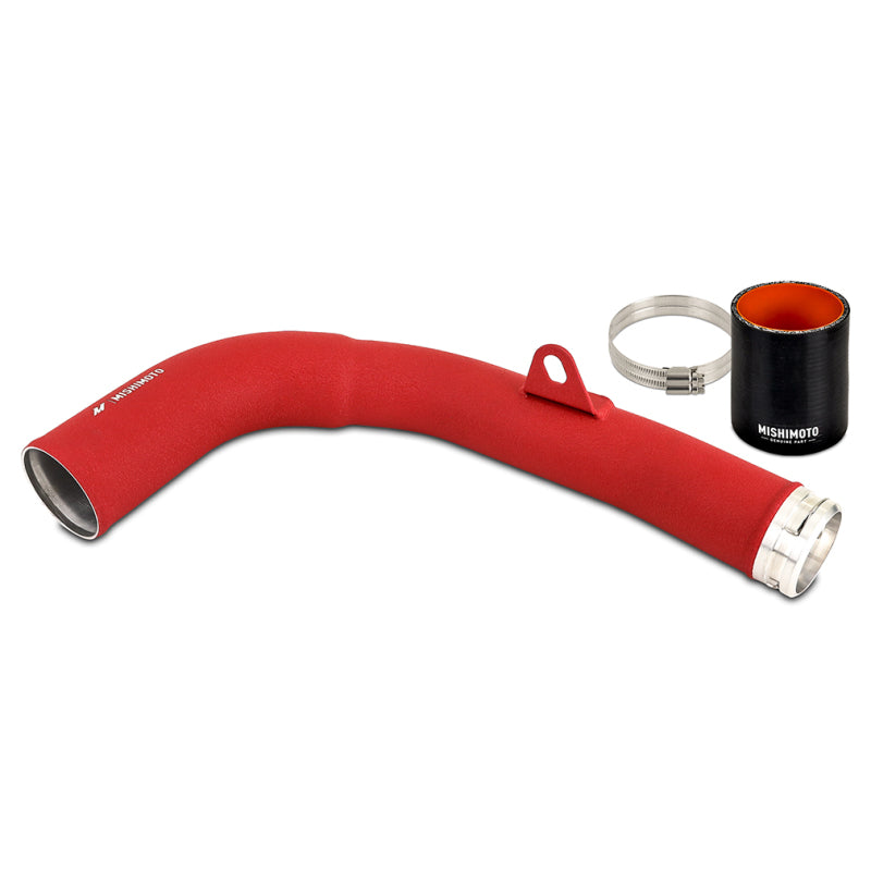 Mishimoto 2022+ Subaru WRX Charge Pipe - Wrinkle Red - DTX Performance