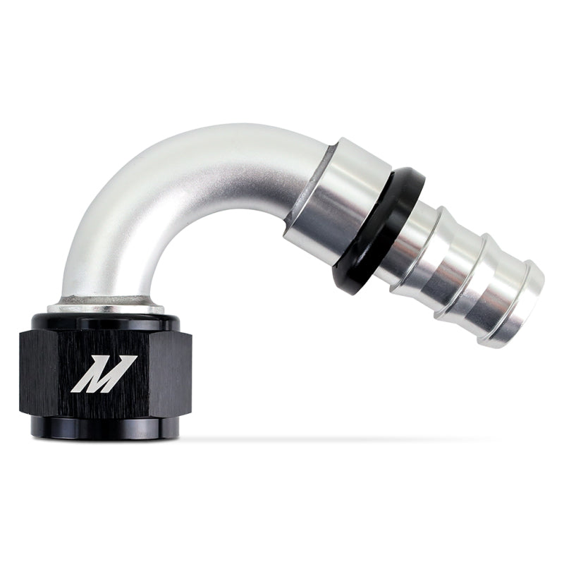 Mishimoto 120-Degree Push Lock Fitting -12AN - DTX Performance