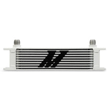 Load image into Gallery viewer, Mishimoto Universal 10 Row Oil Cooler - White - DTX Performance