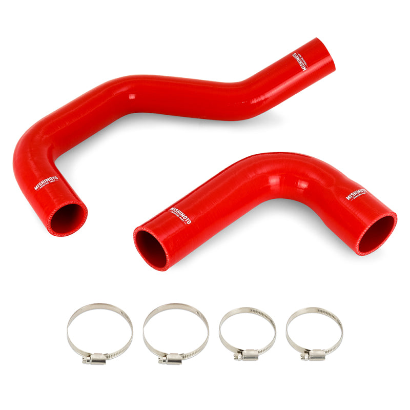 Mishimoto 1991-1993 Dodge 5.9L Cummins Silicone Coolant Hose Kit Red - DTX Performance