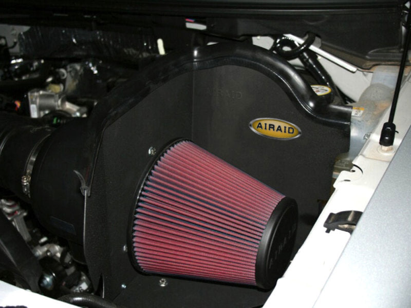 Airaid 04-07 Ford F-150 4.6L / 05-07 F-150 4.2L V6 CAD Intake System w/o Tube (Dry / Red Media) - DTX Performance