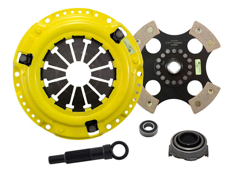 ACT 1992 Honda Civic XT/Race Rigid 4 Pad Clutch Kit - DTX Performance