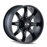 ION Type 181 20x9 / 6x135 BP / 18mm Offset / 106mm Hub Satin Black Wheel