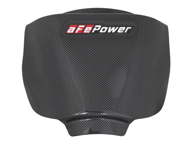 aFe MagnumFORCE Intake Rain Shield 15-16 Dodge Challenger SRT Hellcat 6.2L V8 (sc) - Carbon Finish - DTX Performance