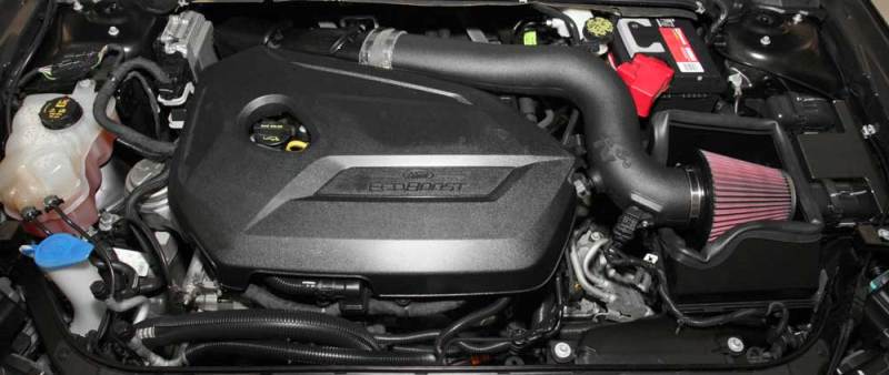 K&N 13-15 Ford Fusion 1.6L EcoBoost Air Charger Performance Intake - DTX Performance