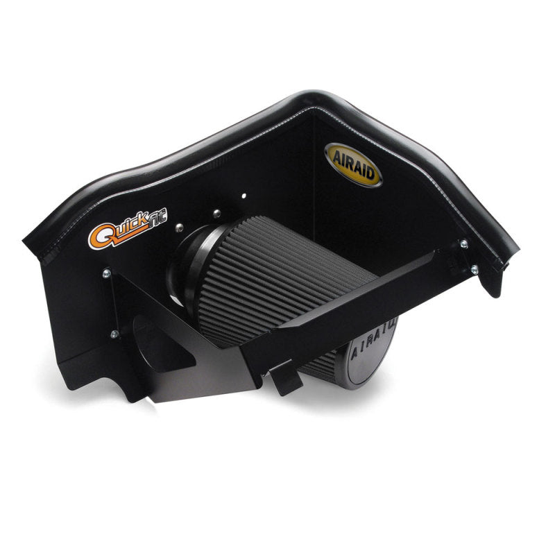 Airaid 04-13 Nissan Titan/Armada 5.6L CAD Intake System w/o Tube (Dry / Black Media) - DTX Performance