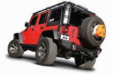 Load image into Gallery viewer, Borla 12-14 Jeep Wrangler JK 2/4Dr Rr Section ATAK Single Square Rlld Angle-Cut Black Chrome Exhaust - DTX Performance