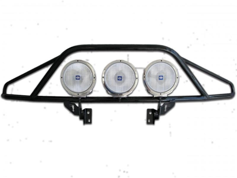 N-Fab Pre-Runner Light Bar 10-17 Dodge Ram 2500/3500 - Gloss Black - DTX Performance