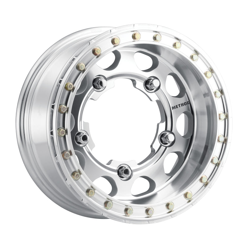 Method MR103 Buggy Beadlock 17x6.5 -19mm Offset 5x205 160mm CB Raw Machined w/BH-H24125 Wheel - DTX Performance