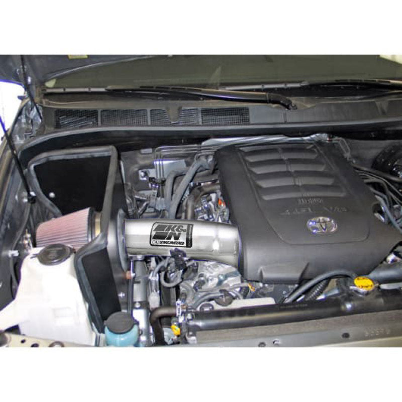 K&N 10-11 Toyota Tundra/Sequoia 4.6L V8 High Flow Performance Intake - DTX Performance