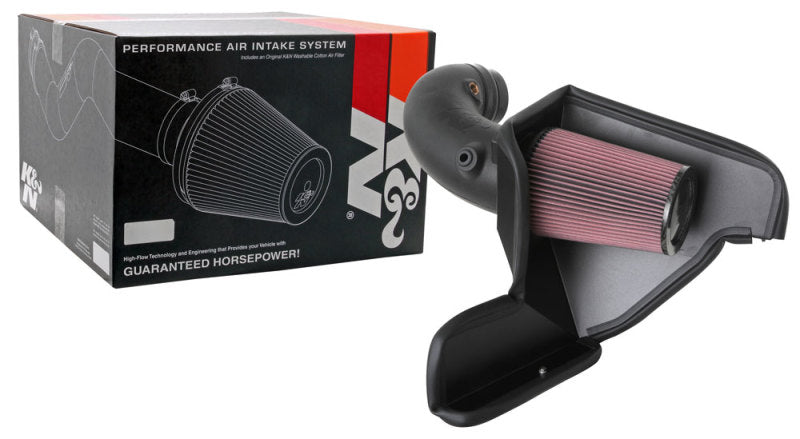 K&N 20-21 Ford Mustang GT500 5.2L V8 Aircharger Performance Intake - DTX Performance