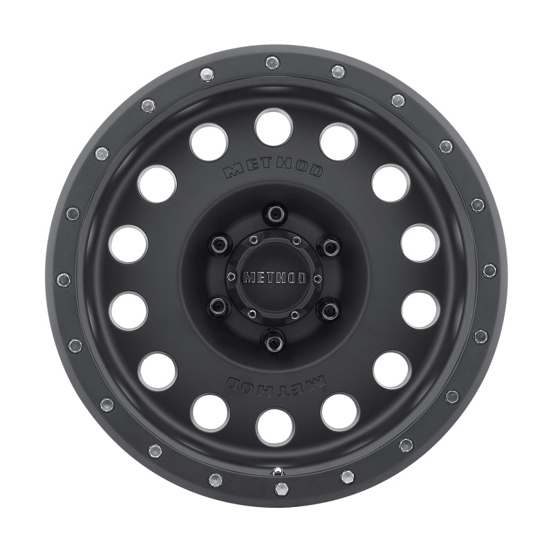 Method MR307 Hole 17x8.5 0mm Offset 6x135 94mm CB Matte Black Wheel - DTX Performance