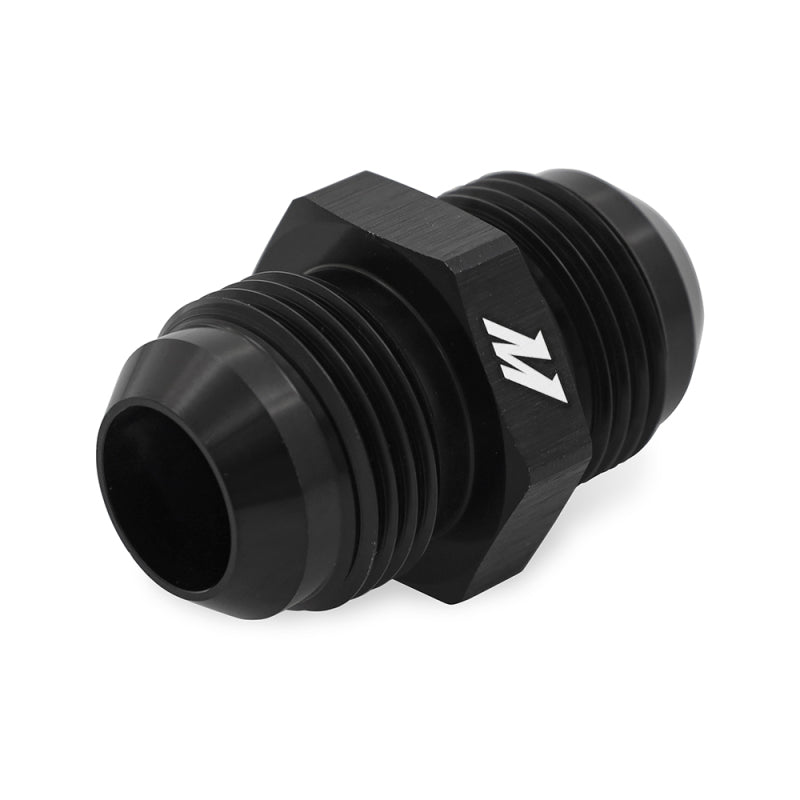 Mishimoto Aluminum -8AN Union Fitting - Black - DTX Performance