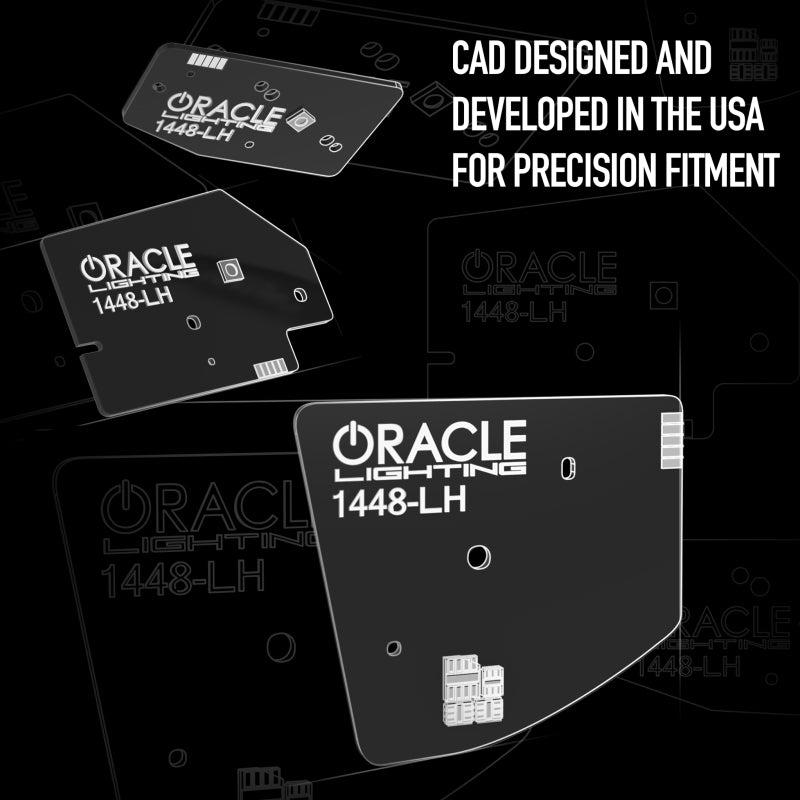 Oracle 19-21 RAM 1500 Headlight DRL Upgrade Kit Proj. LED - ColorSHIFT RGBW+A w/ Simple Controller - DTX Performance