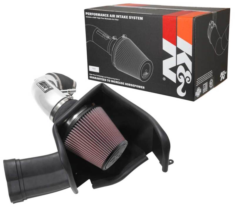 K&N 2018 Ford Mustang GT V8 5.0L F/I Typhoon Air Intake - DTX Performance