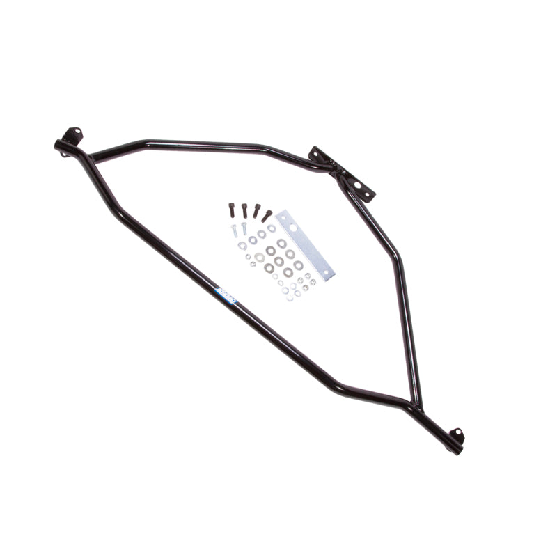 BBK 86-93 Mustang 5.0 Tubular Strut Tower Brace - Black Powdercoat Finish - DTX Performance