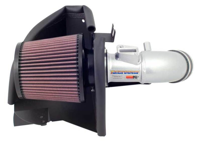 K&N 06-09 Civic 1.8L Silver Typhoon Short Ram Intake - DTX Performance