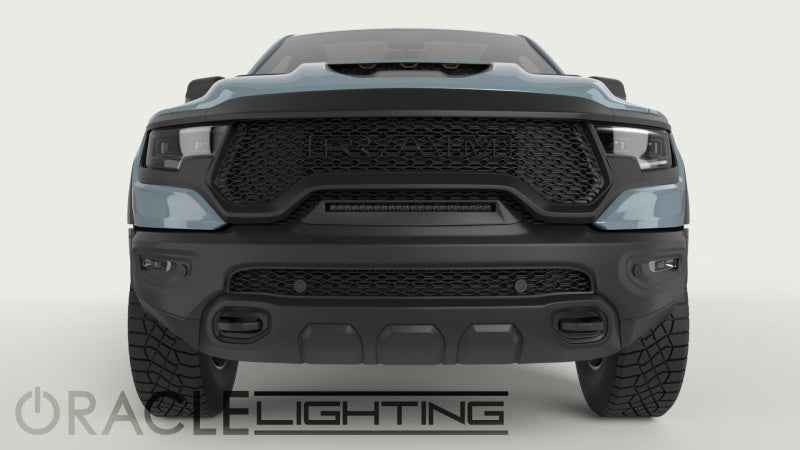 ORACLE Lighting 19-22 RAM Rebel/TRX Front Bumper Flush LED Light Bar System - White - DTX Performance