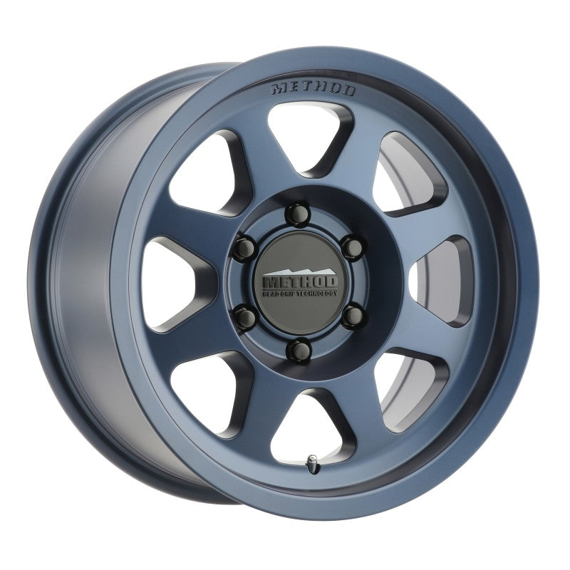 Method MR701 16x8 0mm Offset 6x5.5 106.25mm CB Bahia Blue Wheel - DTX Performance