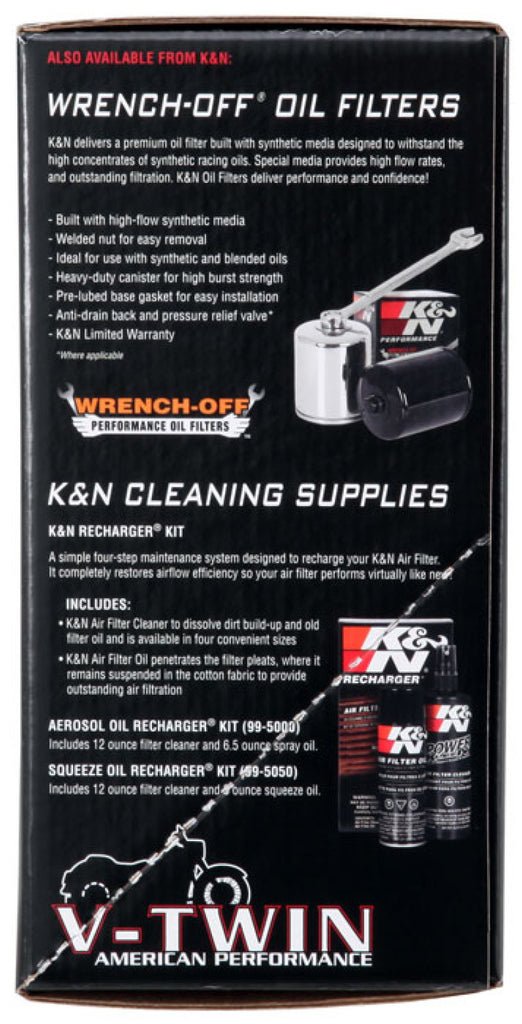 K&N 2015 Harley Davidson FLTRXS Road Glide Aircharger Performance Intake - DTX Performance