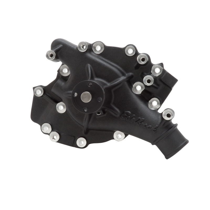 Edelbrock Water Pump High Performance Ford 1970-92 429/460 CI V8 Standard Length Black Finish - DTX Performance