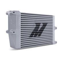 Load image into Gallery viewer, Mishimoto Heavy-Duty Oil Cooler - 10in. Opposite-Side Outlets - Silver - DTX Performance