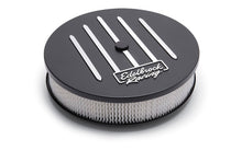 Load image into Gallery viewer, Edelbrock Air Cleaner Racing Series Round Aluminum Top Cloth Element 14In Dia X 3 125In Dropped Base - DTX Performance