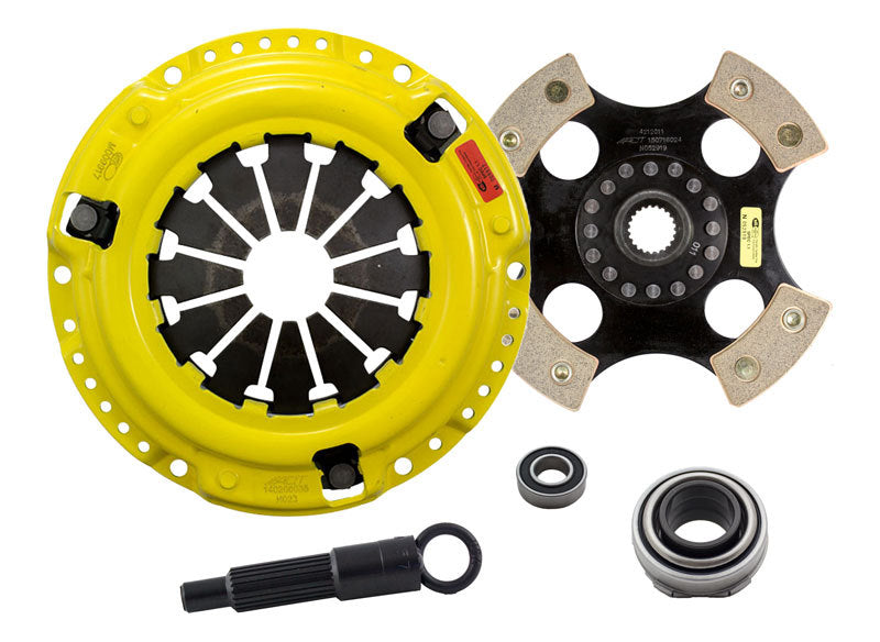 ACT 1988 Honda Civic HD/Race Rigid 4 Pad Clutch Kit - DTX Performance