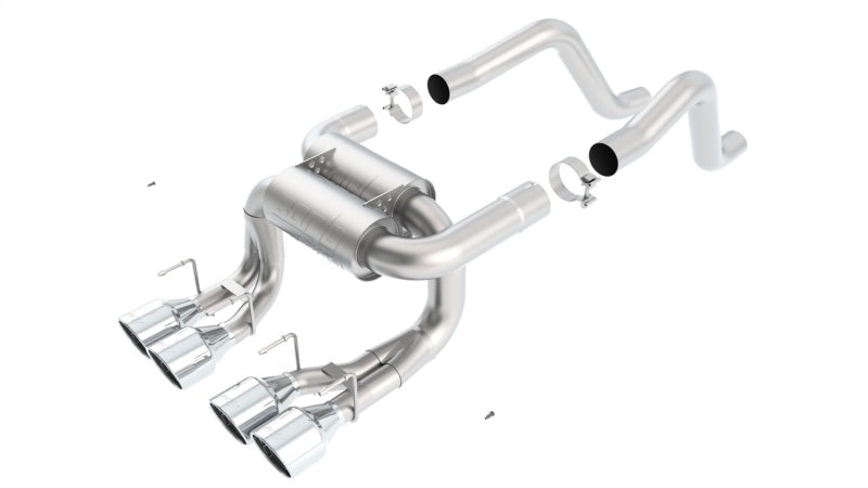 Borla 06-12 Chevrolet Corvette Z06/ZR1 6.2L/7.0L 8cyl Aggressive ATAK Exhaust (rear section only) - DTX Performance