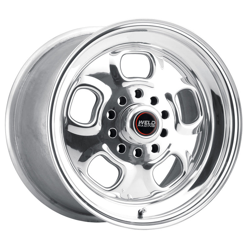 Weld Rodlite 15x10 / 5x4.5 & 5x4.75 BP / 5.5in. BS Polished Wheel - Non-Beadlock - DTX Performance