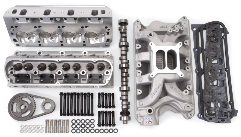 Edelbrock Top End Kit for S/B Ford 351W - 460+ HP w/ RPM Xtreme Heads and Roller Camshaft - DTX Performance