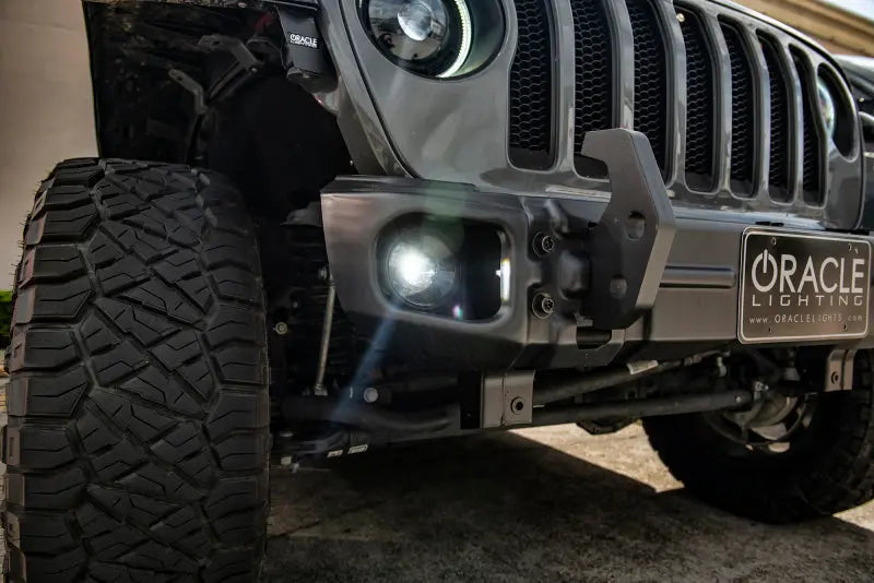 Oracle Jeep Wrangler JL/Gladiator JT Sport High Performance W LED Fog Lights - Amber - DTX Performance