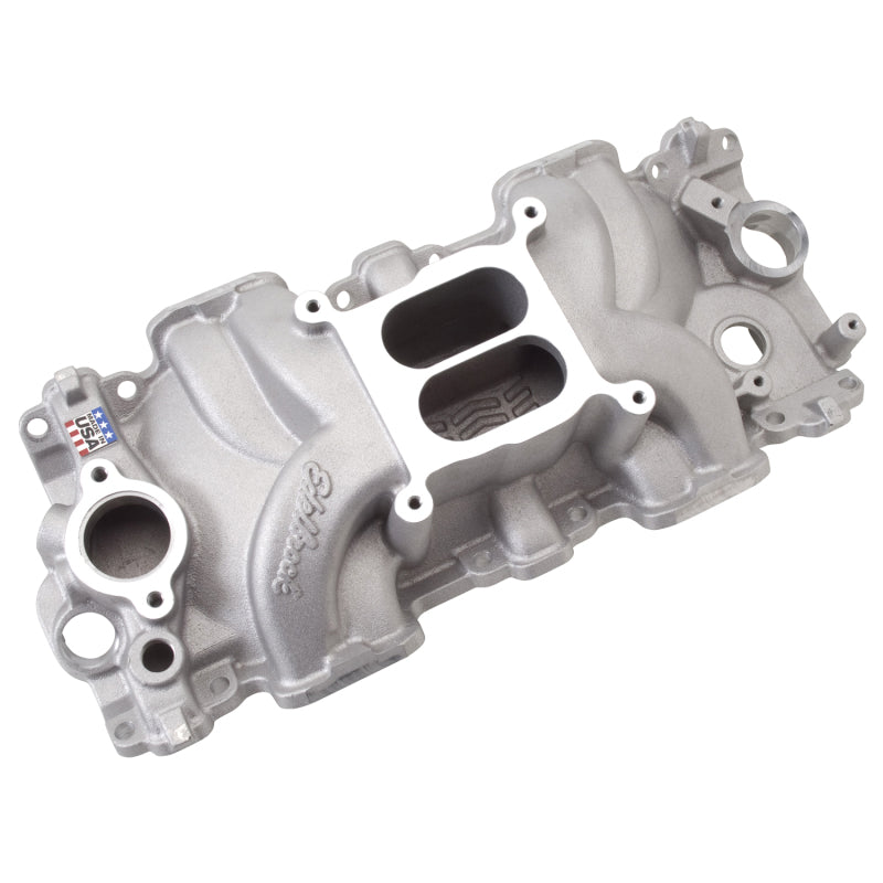 Edelbrock Intake Manifold Single Quad Perf RPM Chevrolet 348/409 Inwin Big Block Small Port - DTX Performance