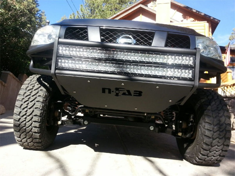 N-Fab RSP Front Bumper 04-15 Nissan Titan/Armada - Gloss Black - Direct Fit LED - DTX Performance