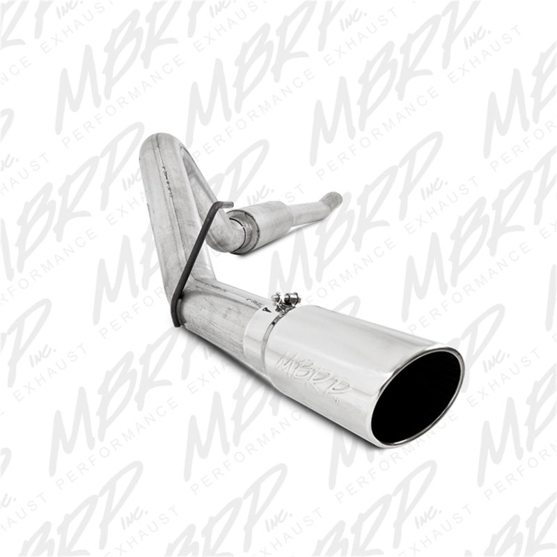 MBRP 11-13 Ford F-250/350/450 6.2L V8 Gas 4in Cat Back Single Side Alum Exhaust System - DTX Performance