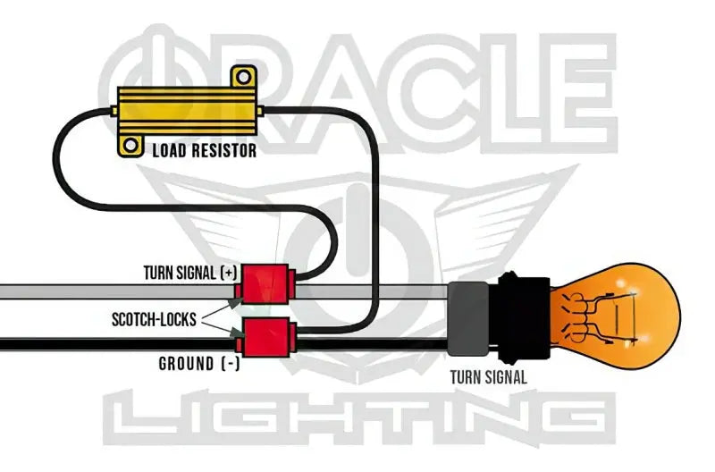 Oracle 3157 Switchback + Load Equalizer Kit - Amber/White - DTX Performance