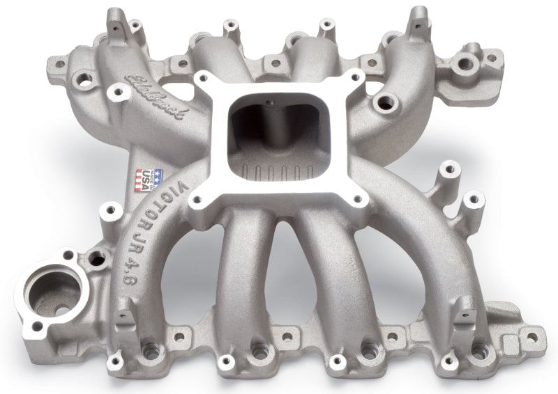 Edelbrock Victor Jr Ford EFI for 4 6L Engines Manifold Only - DTX Performance