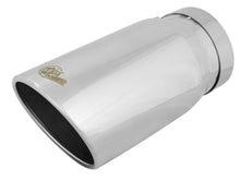 Load image into Gallery viewer, aFe Universal Bolt On Exhaust Tip Polished 5in Inlet x 6in Outlet x 12in Long - DTX Performance