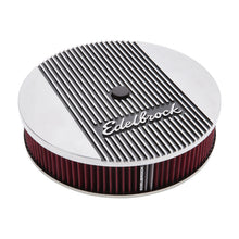 Load image into Gallery viewer, Edelbrock Air Cleaner Elite II 14In Diameter w/ 3In Element Standard Height Polished - DTX Performance