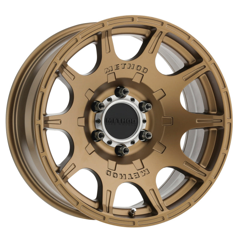 Method MR308 Roost 17x8.5 0mm Offset 6x135 87mm CB Method Bronze Wheel - DTX Performance