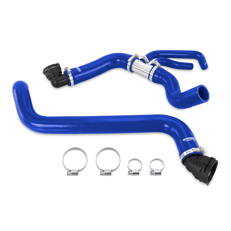 Mishimoto 18+ Ford F-150 5.0L V8 Silicone Radiator Hose Kit - Blue - DTX Performance