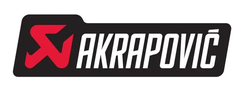 Akrapovic Logo Sticker - Front Adhesive 40 X 11.5 cm - DTX Performance