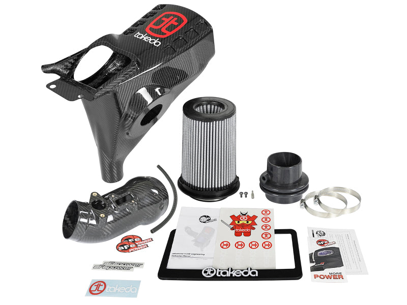 aFe Air Intake System Pro Dry S 17-19 Honda Civic Type R I4-2.0L (t) - DTX Performance