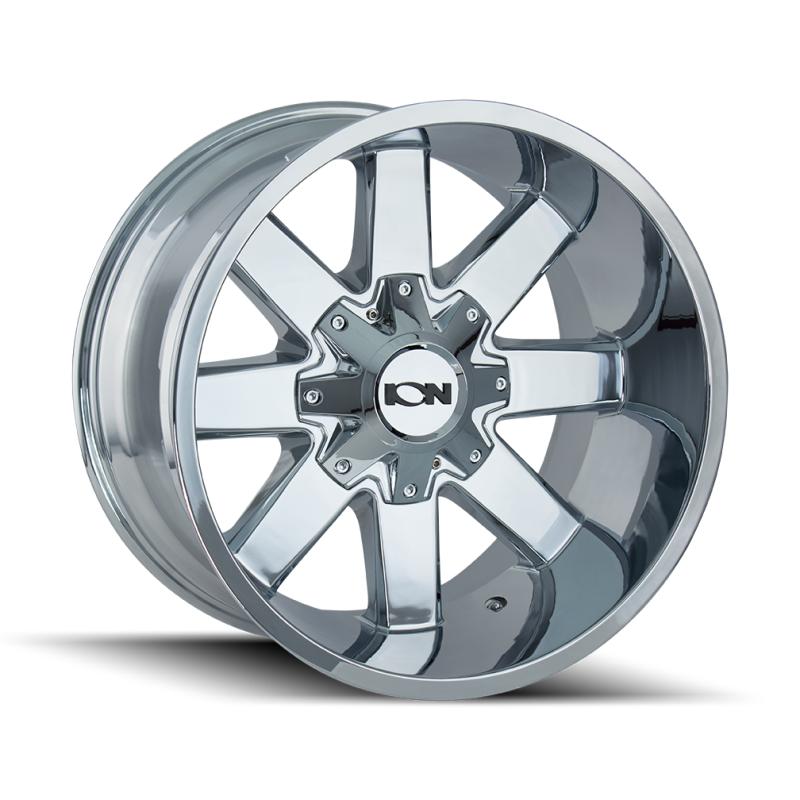 ION Type 141 17x9 / 8x165.1 BP / -12mm Offset / 130.8mm Hub Chrome Wheel - DTX Performance