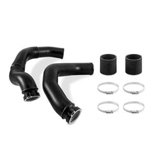 Load image into Gallery viewer, Mishimoto 2015+ BMW F8X M3/M4 Charge Pipe Kit - Wrinkle Black - DTX Performance