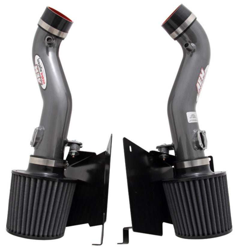 AEM 07 350z Silver Dual Inlet Cold Air Intakes w/ Heat Sheilds - DTX Performance