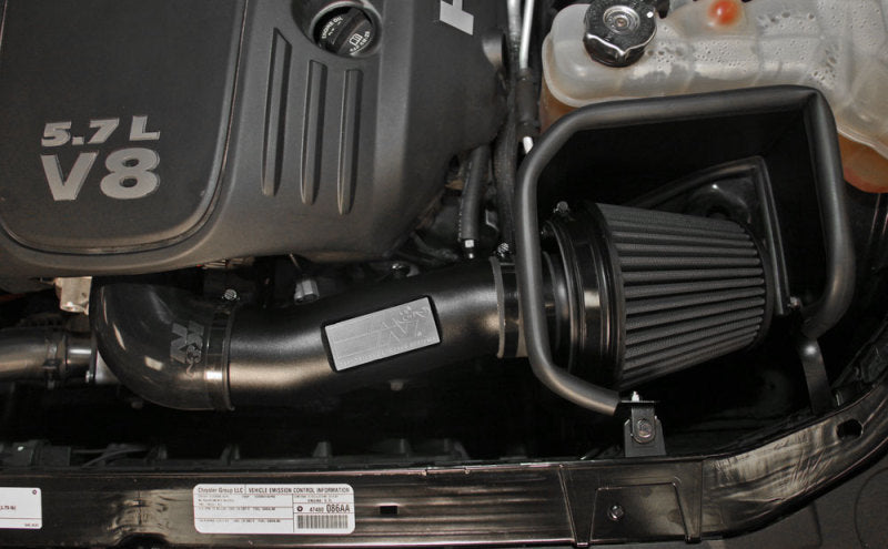 K&N Dodge/Chrysler 5.7/6.1L V8 Black Performance Intake Kit - DTX Performance