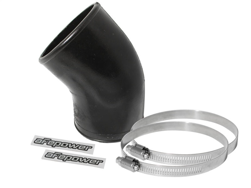 aFe Magnum FORCE Silicone Replacement Coupling Kit 3in ID to 2.75in ID x 45 Deg. Elbow - Black - DTX Performance