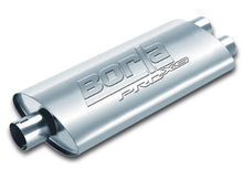 Load image into Gallery viewer, Borla Universal Center/Dual Oval 2.5in In/Dual 2.5in Out 19in x 4in x 9.5in Notched PRO-XS Muffler - DTX Performance