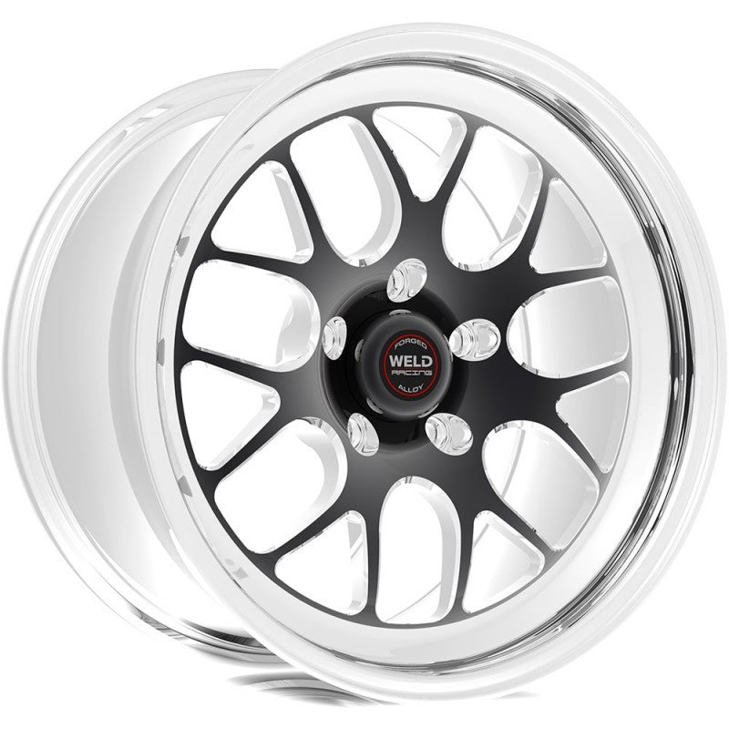 Weld S77 20x8 / 6x5.5 BP / 5.5in. BS Black Wheel (Low Pad) - Non-Beadlock - DTX Performance